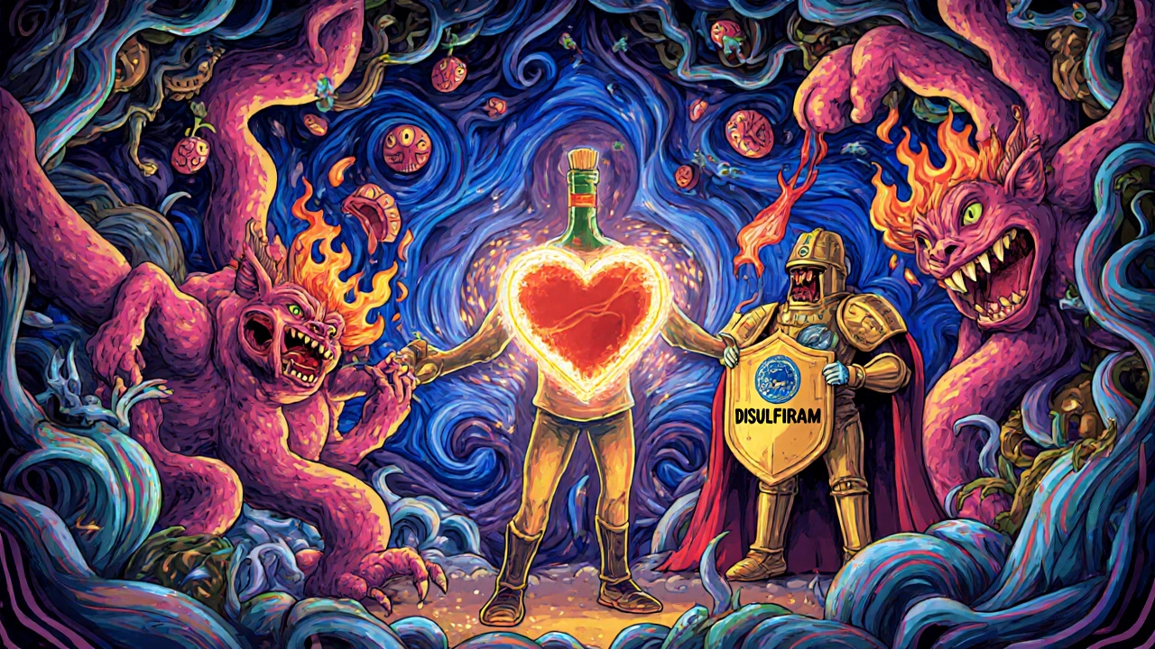 How Disulfiram Reduces Alcohol Cravings and Eases Withdrawal Symptoms