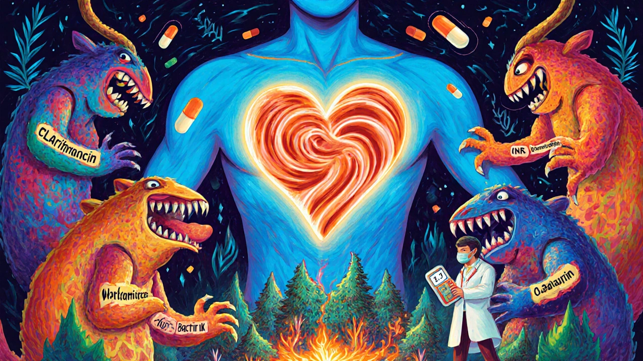 Warfarin and Antibiotics: How Common Drugs Can Spike Your INR and Increase Bleeding Risk